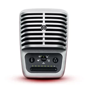 Micrófono digital de condensador con diafragma grande, para grabaciones en PC y/o dispositivos móviles