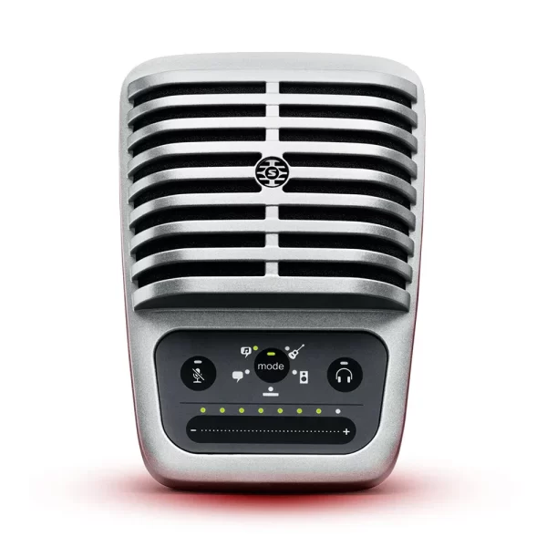 Micrófono digital de condensador con diafragma grande, para grabaciones en PC y/o dispositivos móviles