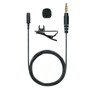 Micrófono digital lavalier, condensador, omnidireccional, cable de 1.2 mts con conector 3.5mm TRRS